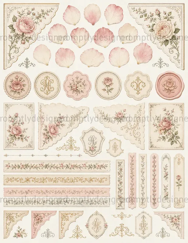 Wedding Botanical Ephemera