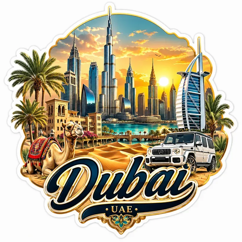 Vintage Travel Sticker Sets
