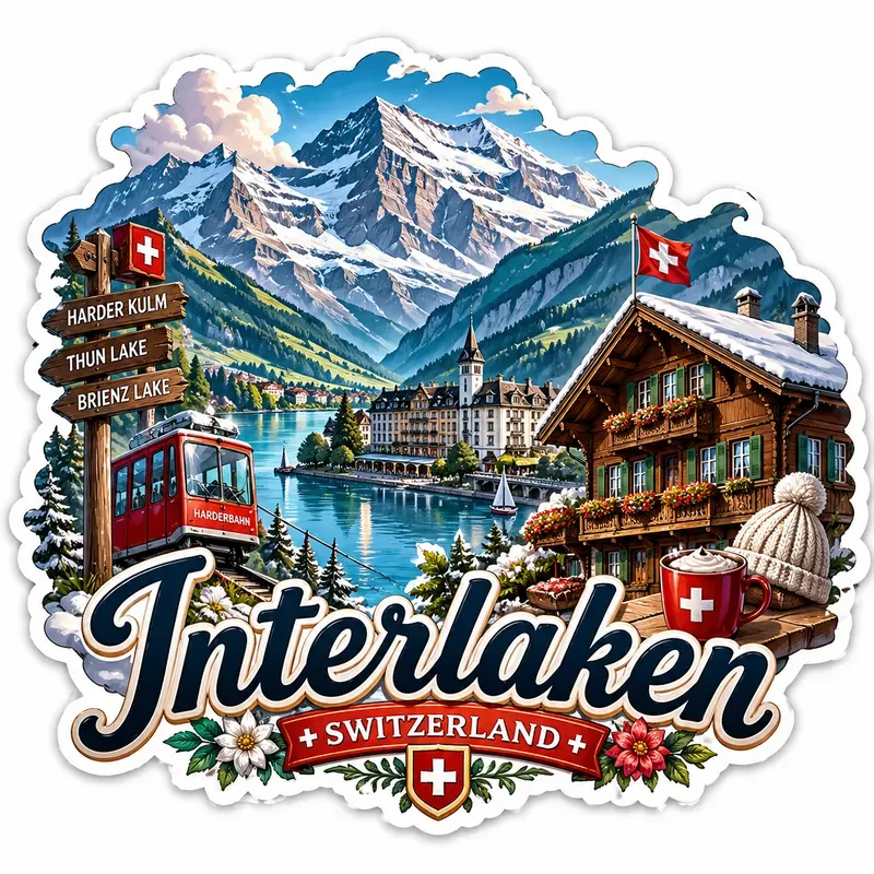 Vintage Travel Sticker Sets