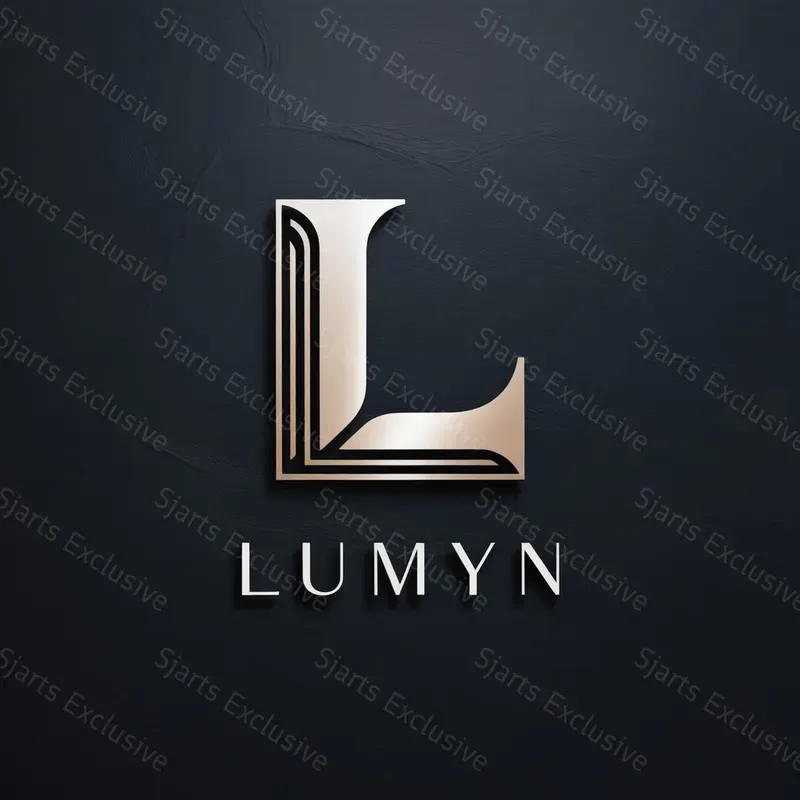 Premium Platinum Monogram Logos
