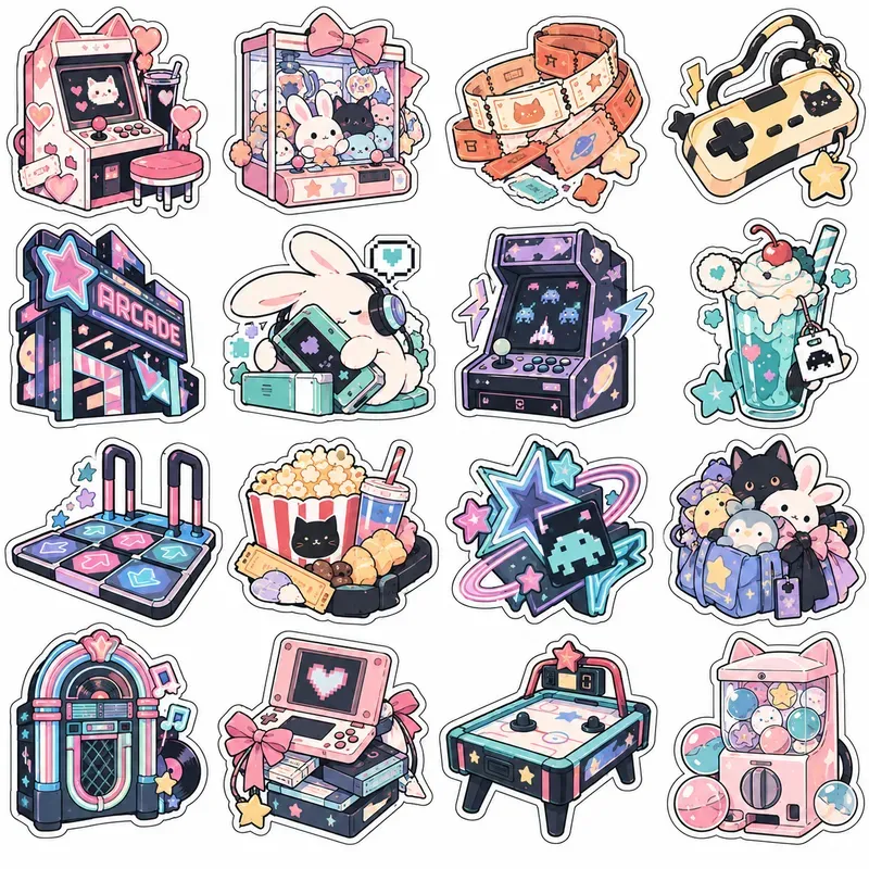 Pastel Pop Sticker Sheets