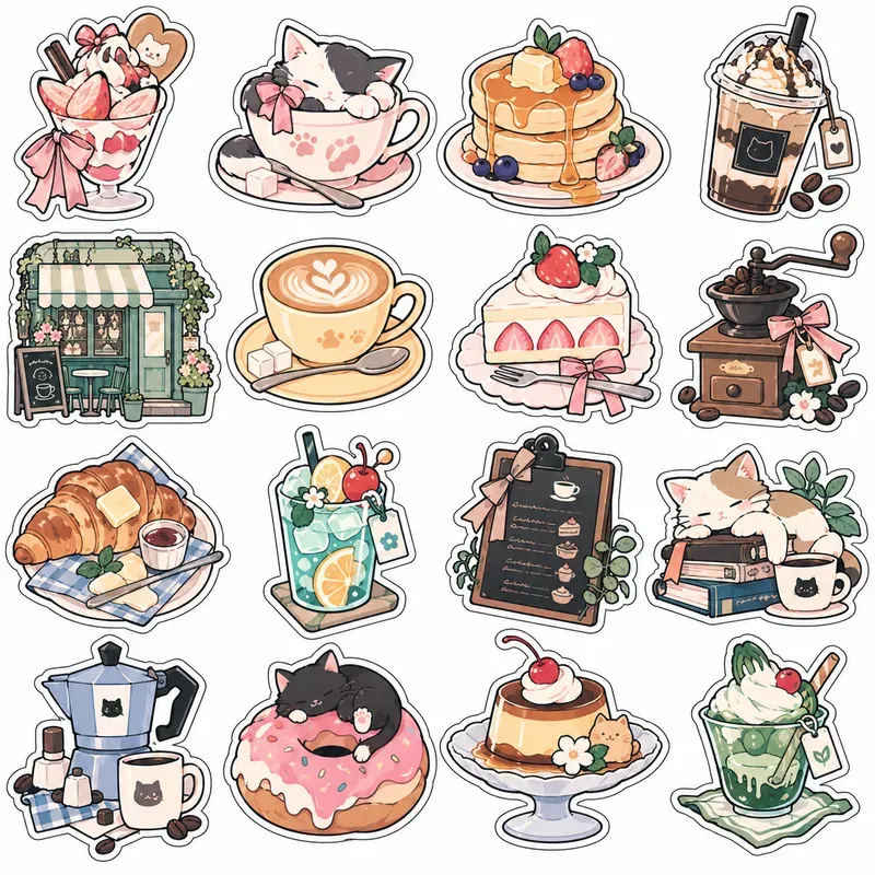 Pastel Pop Sticker Sheets