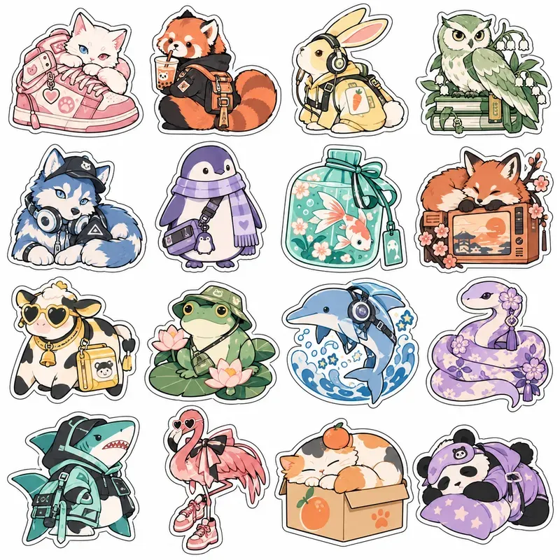 Pastel Pop Sticker Sheets