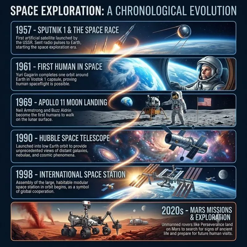 Cinematic Timeline Infographics