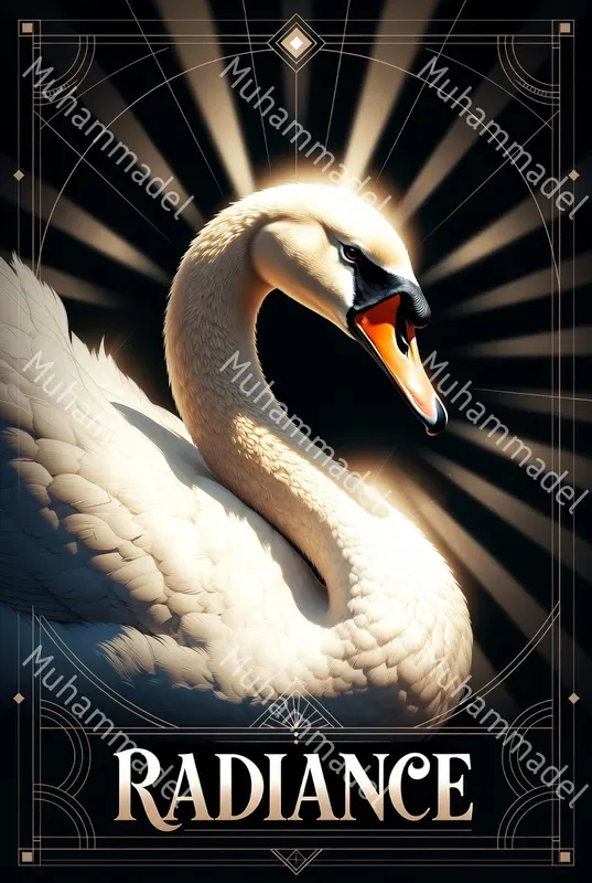 Luxury Art Deco Animal Poster Generator