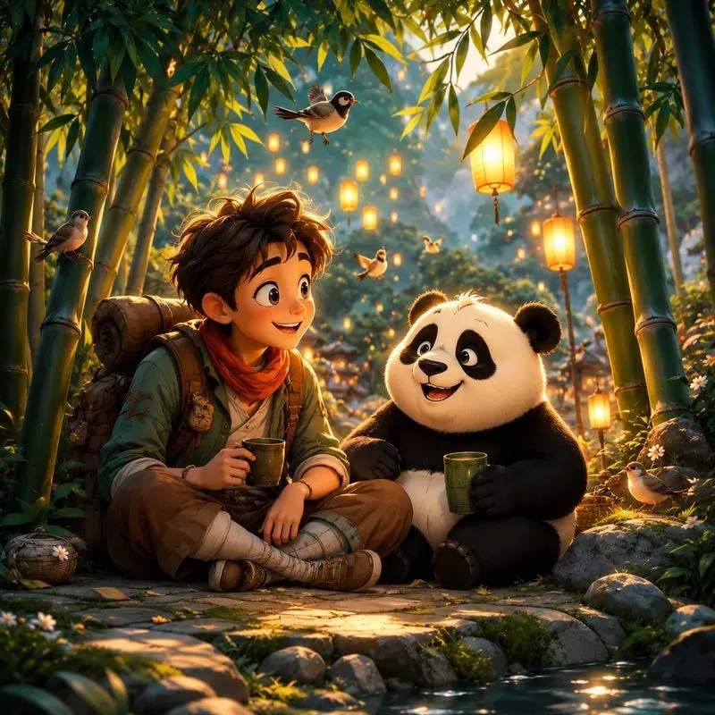 Cartoon Friendship Moments