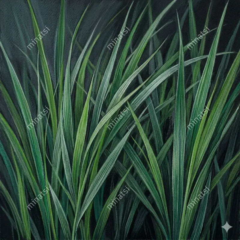 Nocturnal Botanical Pastel Illustrations