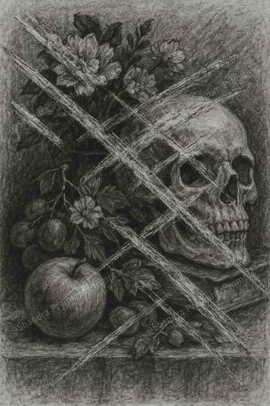 Realistic Rubbed Charcoal Drawings