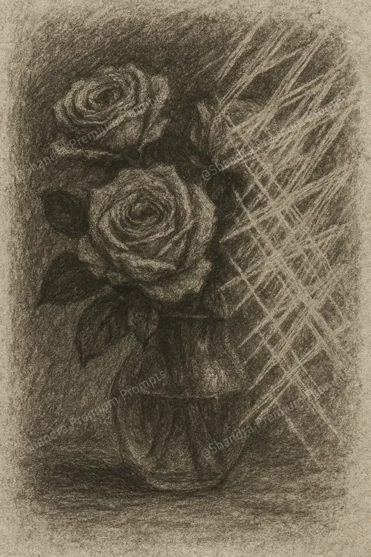 Realistic Rubbed Charcoal Drawings