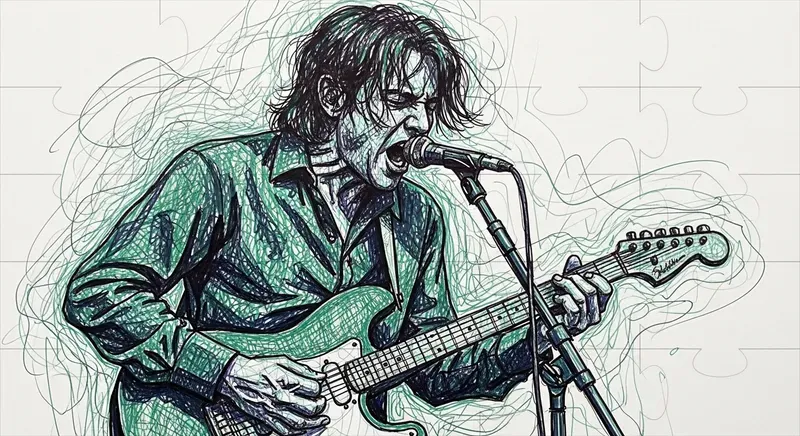 Scribble Art Drawings Using Gel Pens