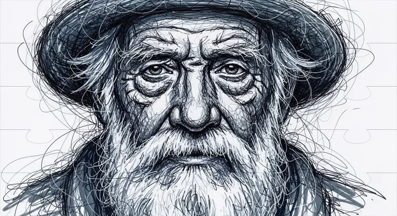 Scribble Art Drawings Using Gel Pens