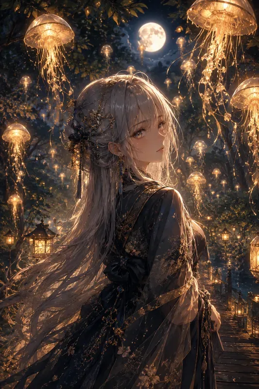 Dreamy Anime Magic Portraits