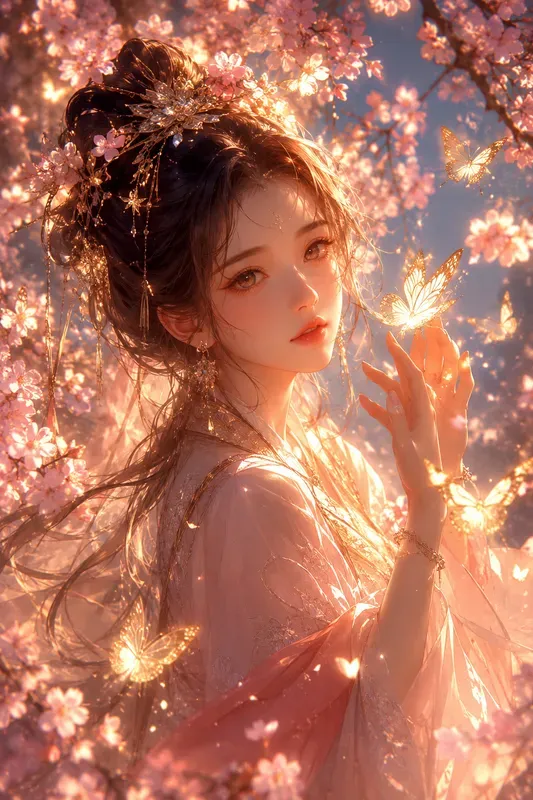 Dreamy Anime Magic Portraits