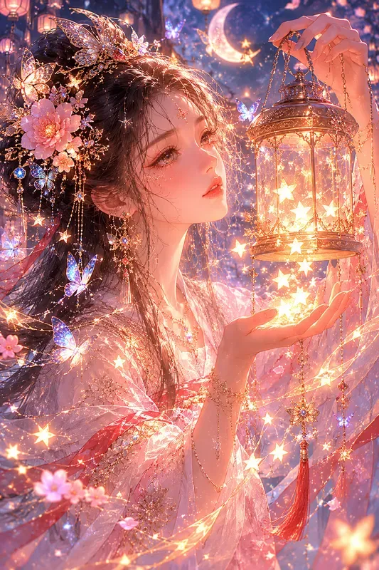 Dreamy Anime Magic Portraits