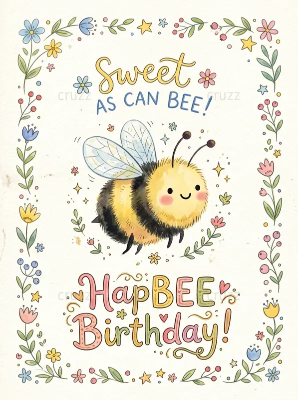 Cute Handdrawn Watercolor Pun Cards