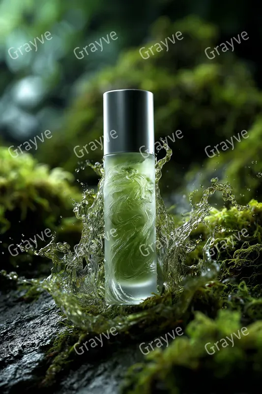 Dynamic Blank Product Splash Photography