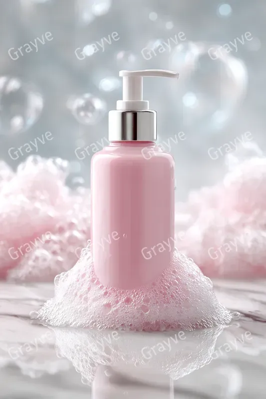 Dynamic Blank Product Splash Photography