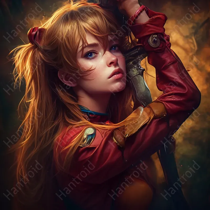 Anime Heroic Dynamic Art