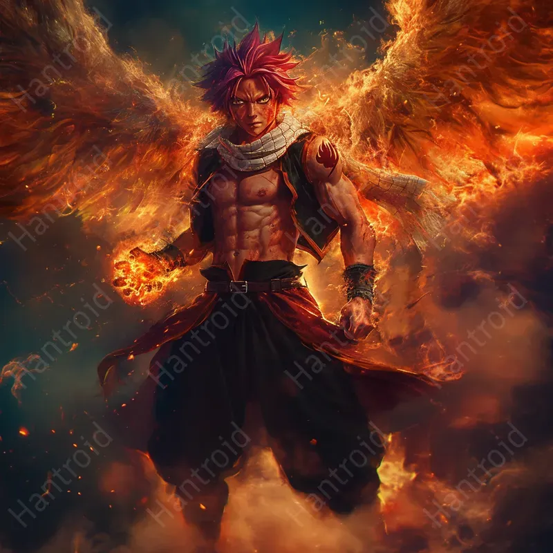 Anime Heroic Dynamic Art