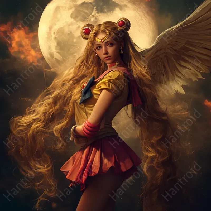 Anime Heroic Dynamic Art