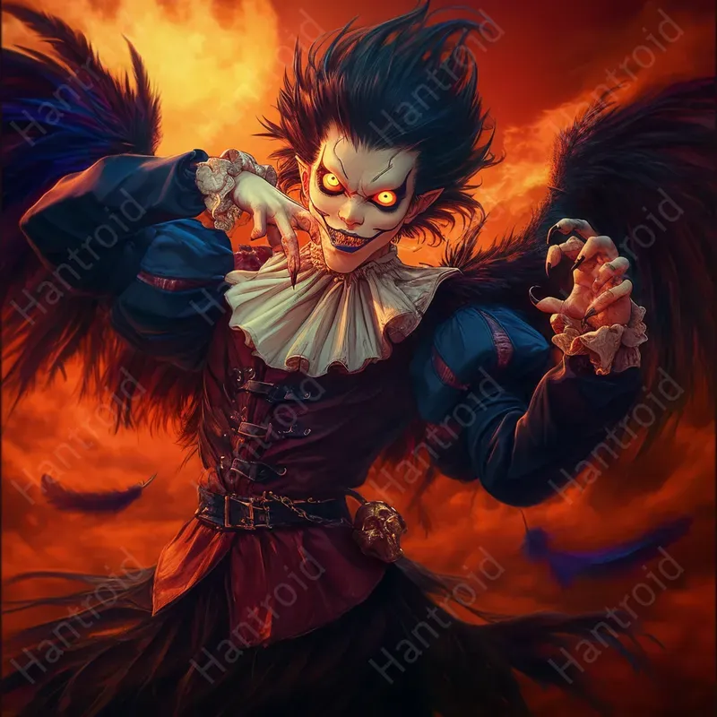 Anime Heroic Dynamic Art