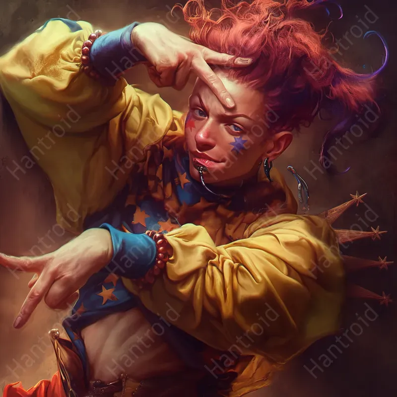 Anime Heroic Dynamic Art