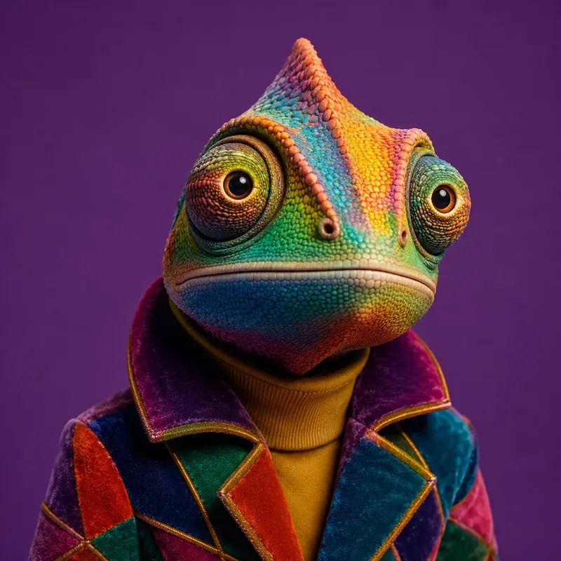 Quirky 3D Creature Portraits