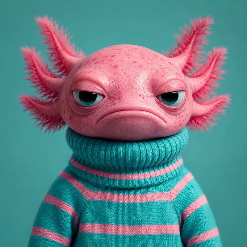 Quirky 3D Creature Portraits