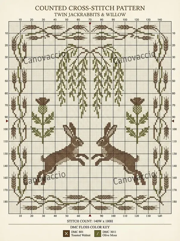 Quaker Sampler Crossstitch Charts