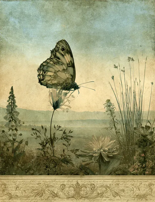 Vintage Botanical Ephemera