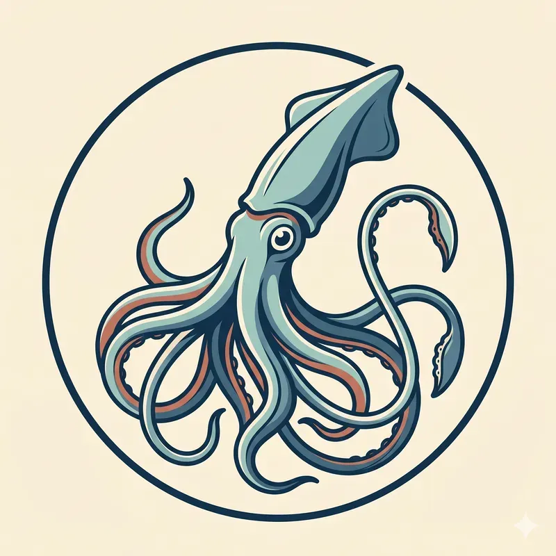 Ocean Animal Emblems