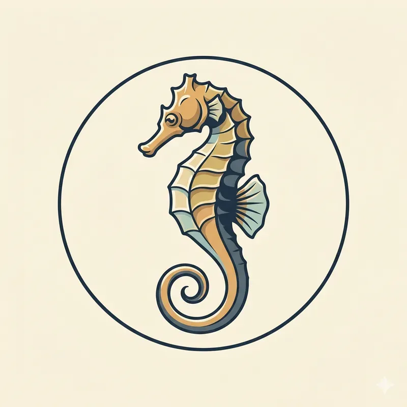 Ocean Animal Emblems