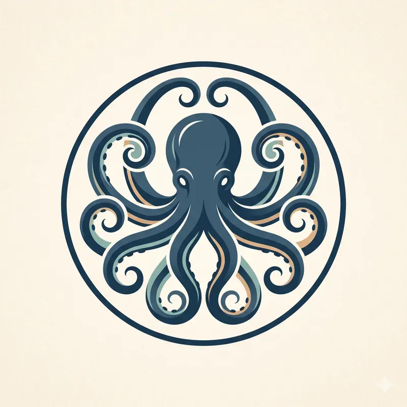 Ocean Animal Emblems