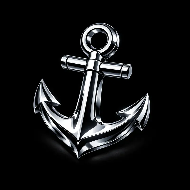 Silver Chrome Metallic Icon Logos