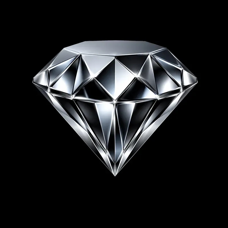 Silver Chrome Metallic Icon Logos