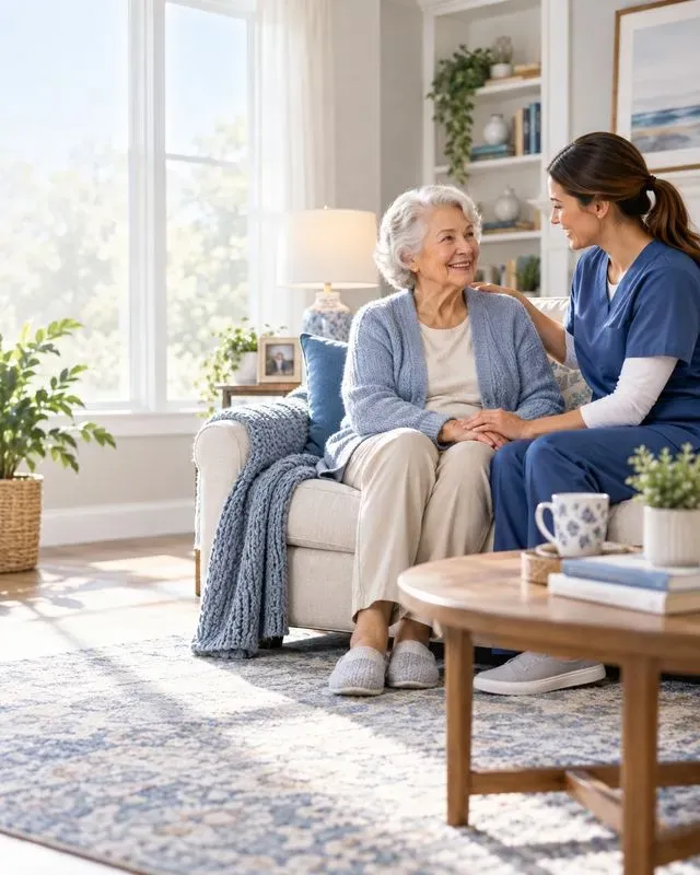 Senior Care Service Ad Visuals