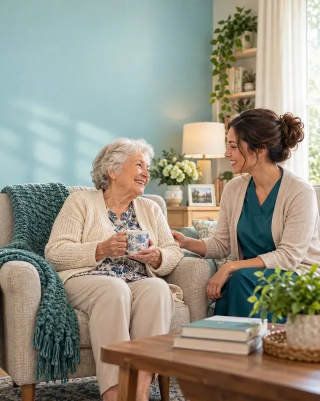 Senior Care Service Ad Visuals