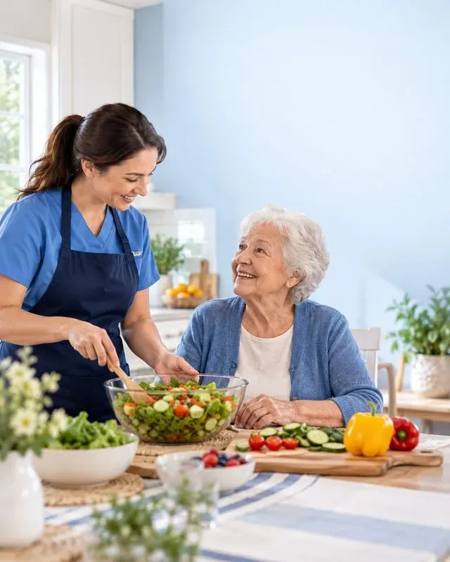 Senior Care Service Ad Visuals