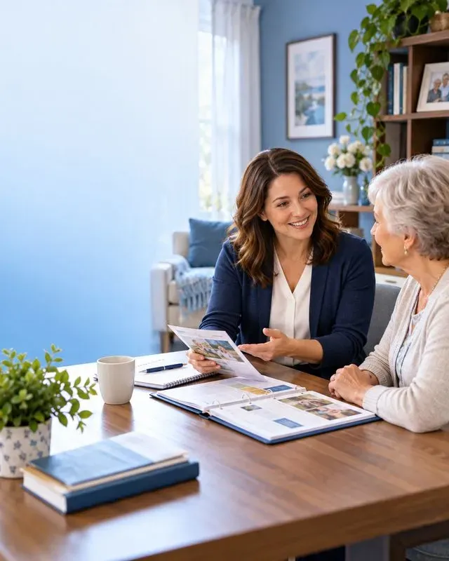 Senior Care Service Ad Visuals