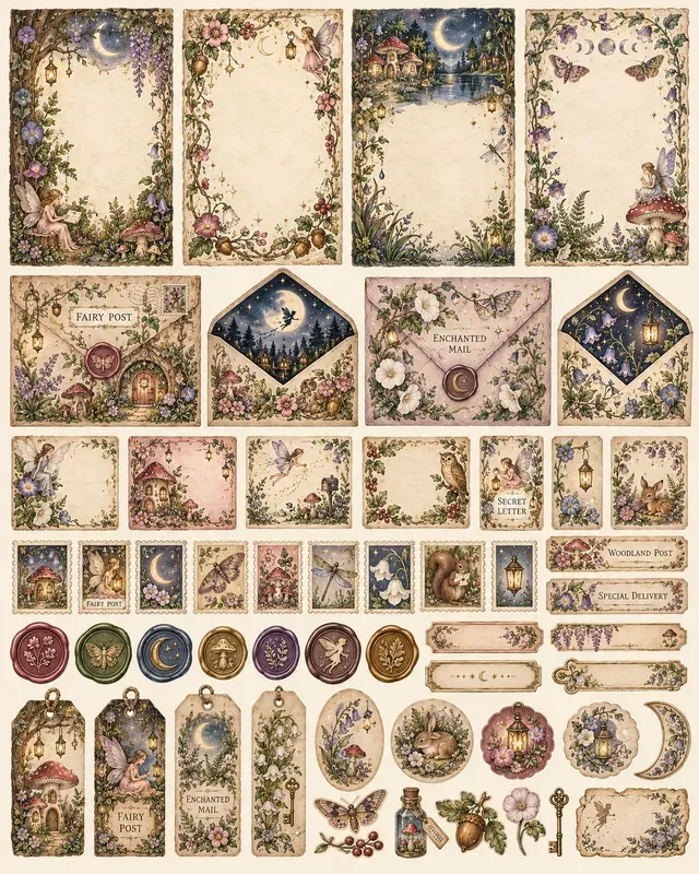 Enchanted Fairy Letters
