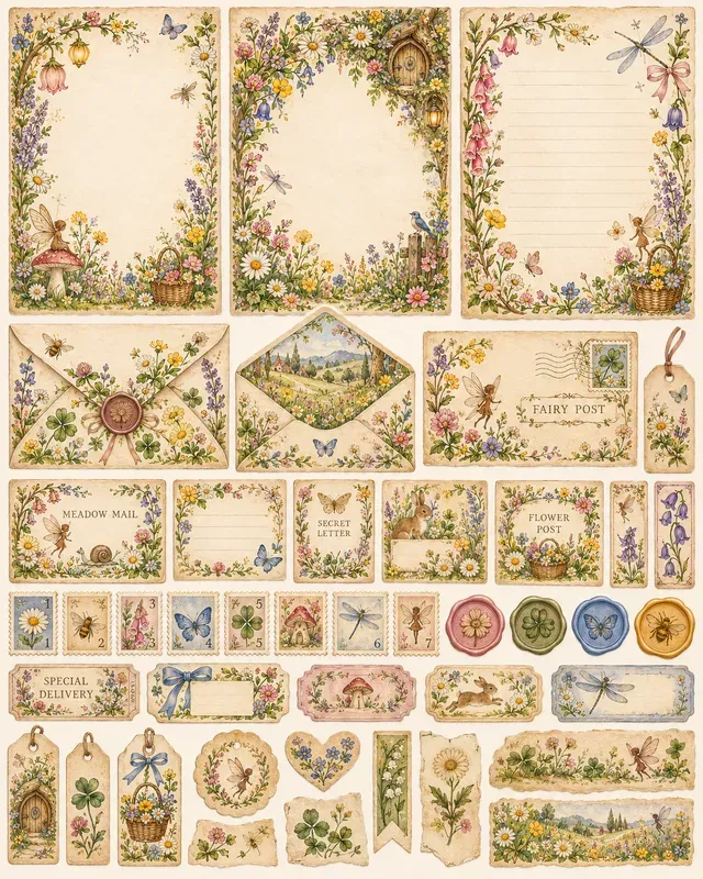 Enchanted Fairy Letters