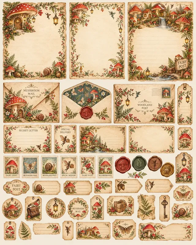 Enchanted Fairy Letters