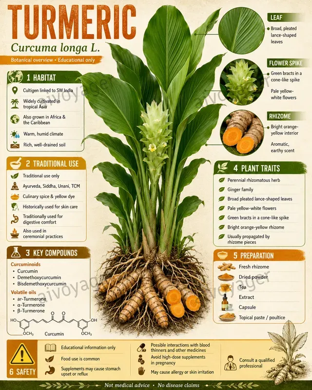 Medicinal Plant Infographics