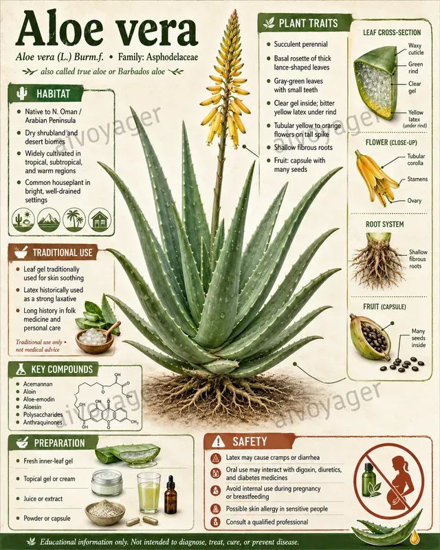 Medicinal Plant Infographics