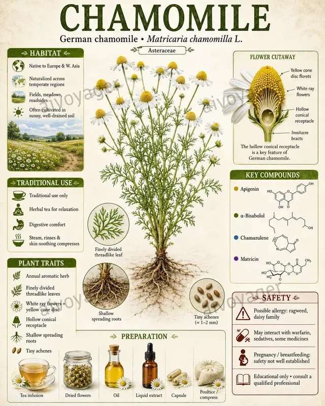 Medicinal Plant Infographics