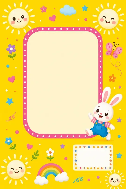 Childrens Book Back Covers Colorful