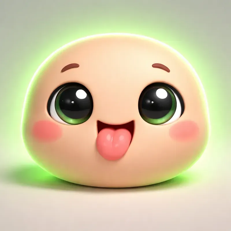 Minimal 3D Cartoon Face Pros