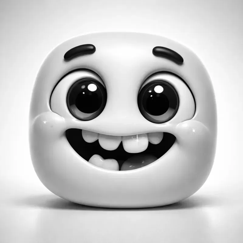 Minimal 3D Cartoon Face Pros