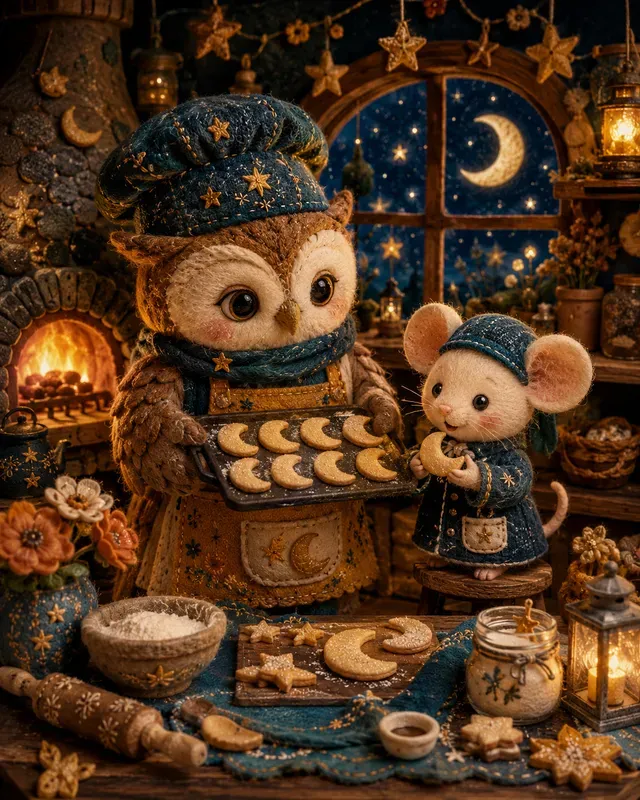 Whimsical Handmade Storybook Animal Chars