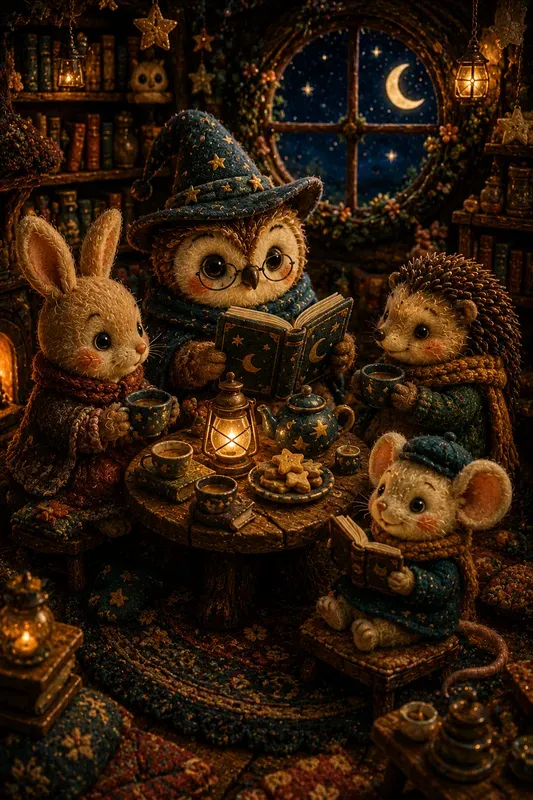 Whimsical Handmade Storybook Animal Chars